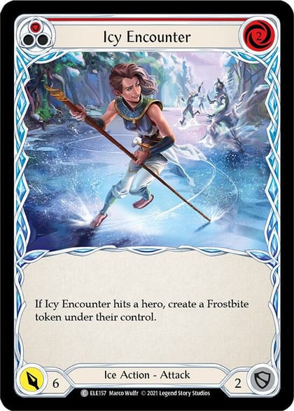 Icy Encounter (Red), Tales of Aria ELE157