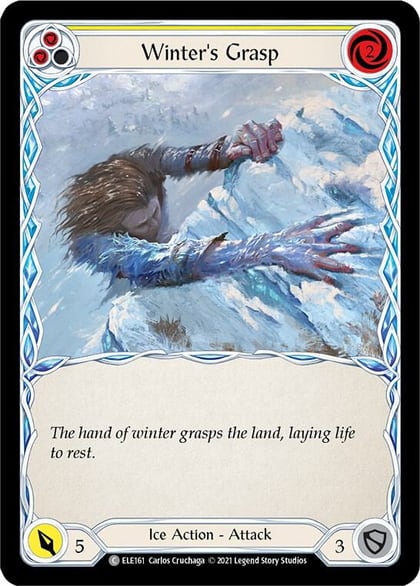 Winter's Grasp (Yellow), Tales of Aria ELE161