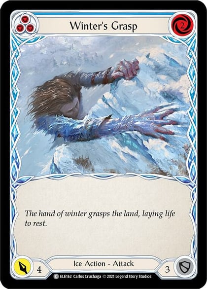 Winter's Grasp (Blue), Tales of Aria ELE162