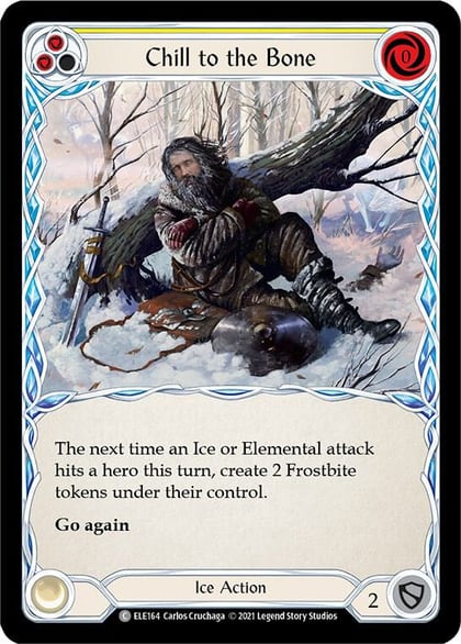 Chill to the Bone (Yellow), Tales of Aria ELE164