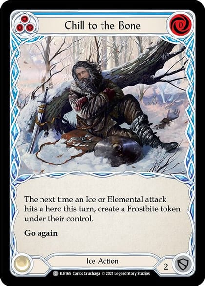 Chill to the Bone (Blue), Tales of Aria ELE165