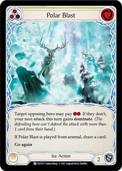 Polar Blast (Yellow), Tales of Aria ELE167