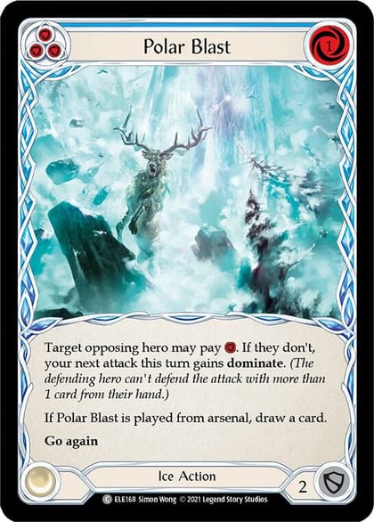 Polar Blast (Blue), Tales of Aria ELE168