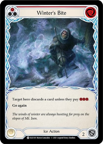 Winter's Bite (Red), Tales of Aria ELE169