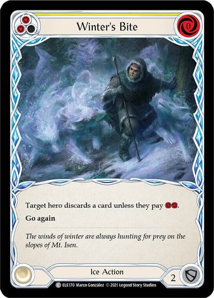 Winter's Bite (Yellow), Tales of Aria ELE170