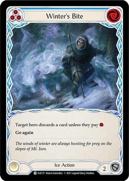 Winter's Bite (Blue), Tales of Aria ELE171