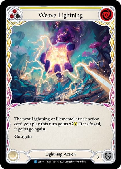 Weave Lightning (Yellow), Tales of Aria ELE181