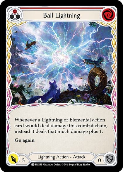 Ball Lightning (Red), Tales of Aria ELE186