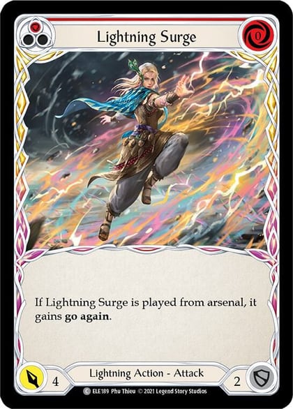 Lightning Surge (Red), Tales of Aria ELE189