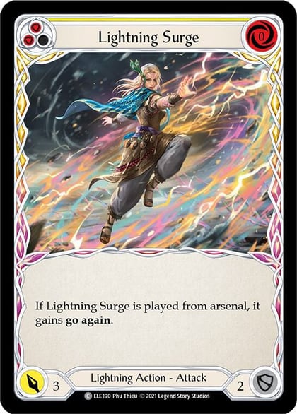 Lightning Surge (Yellow), Tales of Aria ELE190