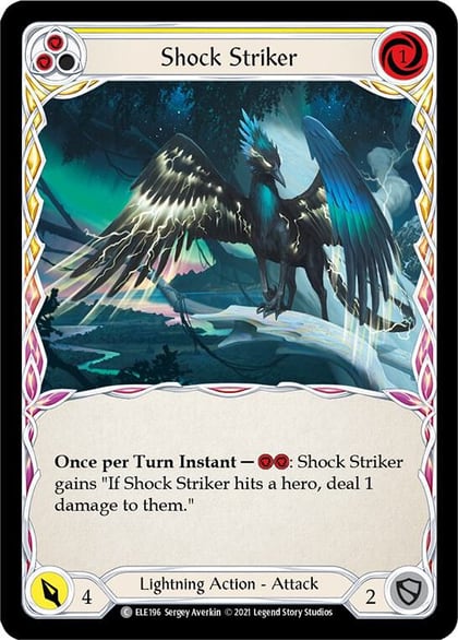 Shock Striker (Yellow), Tales of Aria ELE196