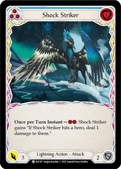 Shock Striker (Blue), Tales of Aria ELE197