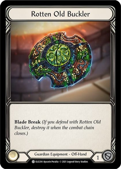Rotten Old Buckler, Tales of Aria ELE204