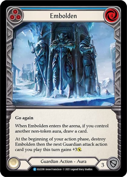 Embolden (Blue), Tales of Aria ELE208