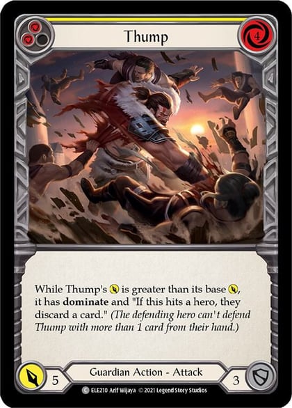 Thump (Yellow), Tales of Aria ELE210