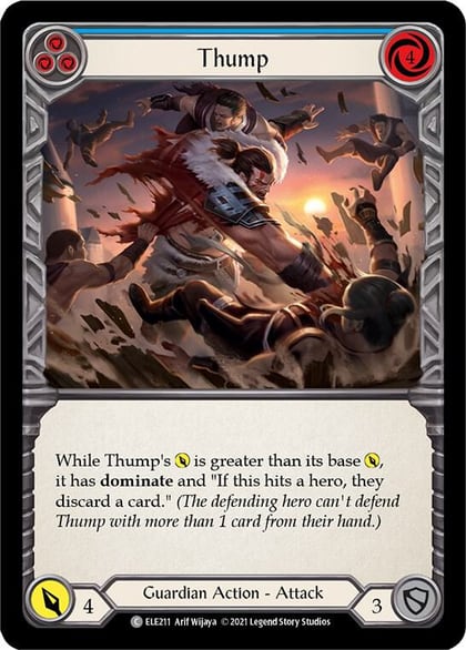 Thump (Blue), Tales of Aria ELE211