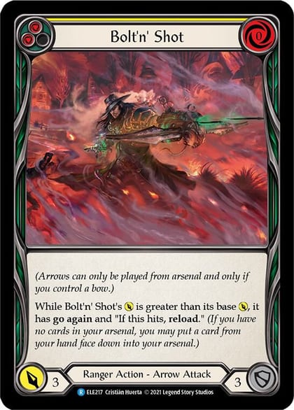 Bolt'n' Shot (Yellow), Tales of Aria ELE217