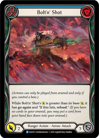 Bolt'n' Shot (Blue), Tales of Aria ELE218