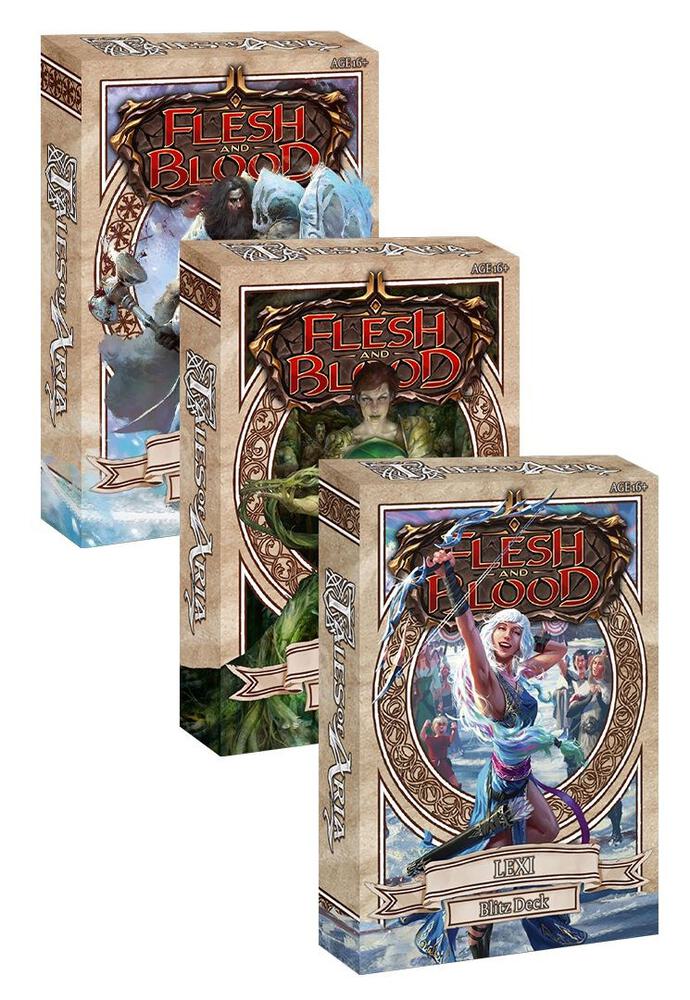 Tales of Aria Blitz Deck [Set of 3], Tales of Aria P245214