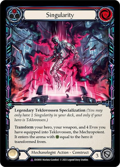 Singularity // Teklovossen, the Mechropotent (Marvel), Bright Lights EVO010