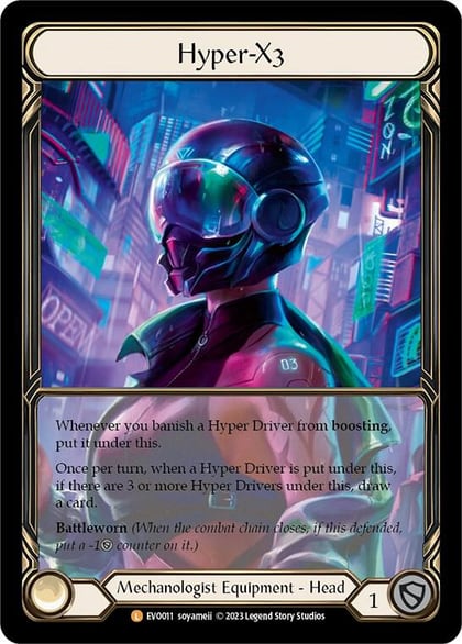 Hyper-X3 (Extended Art), Bright Lights EVO011