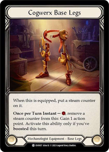 Cogwerx Base Legs, Bright Lights EVO017