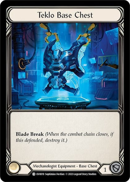Teklo Base Chest, Bright Lights EVO019