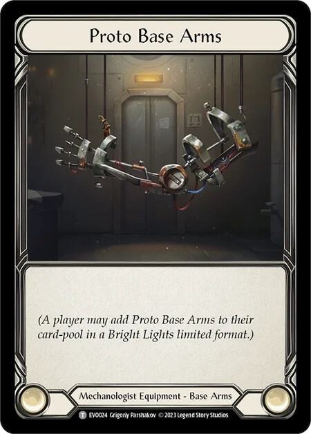 Proto Base Arms, Bright Lights EVO024