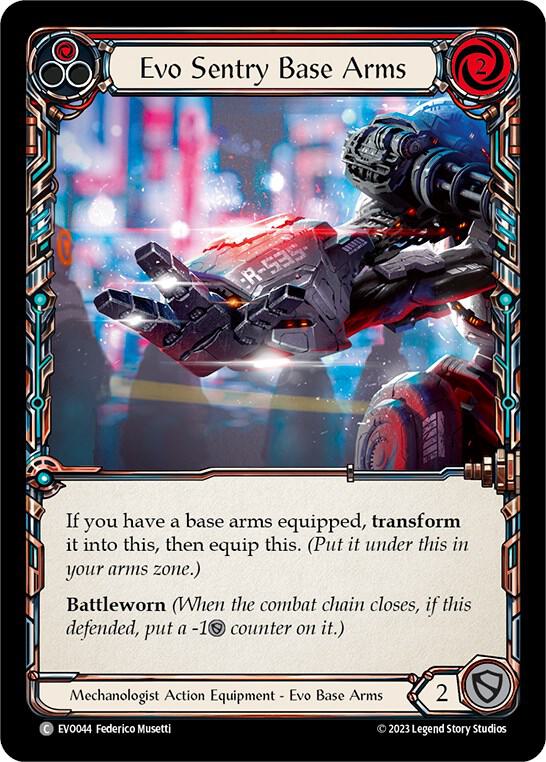 Evo Sentry Base Arms, Bright Lights EVO044