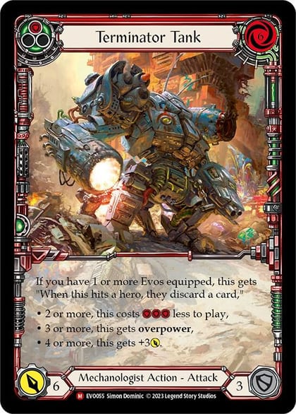 Terminator Tank (Extended Art), Bright Lights EVO055