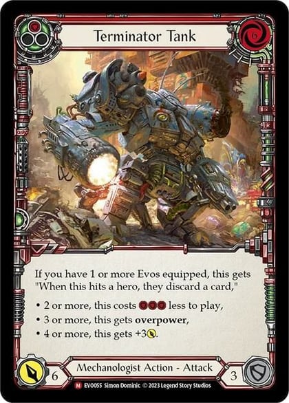 Terminator Tank, Bright Lights EVO055