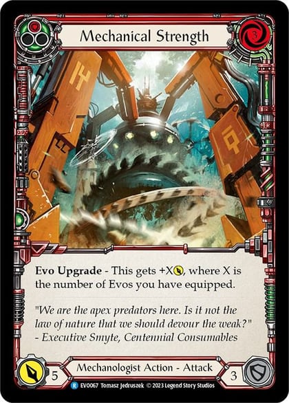 Mechanical Strength (Red), Bright Lights EVO067