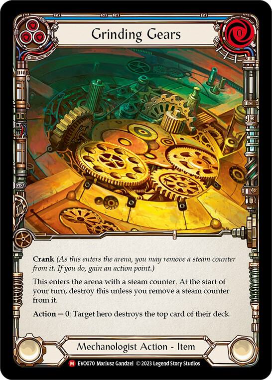 Grinding Gears, Bright Lights EVO070