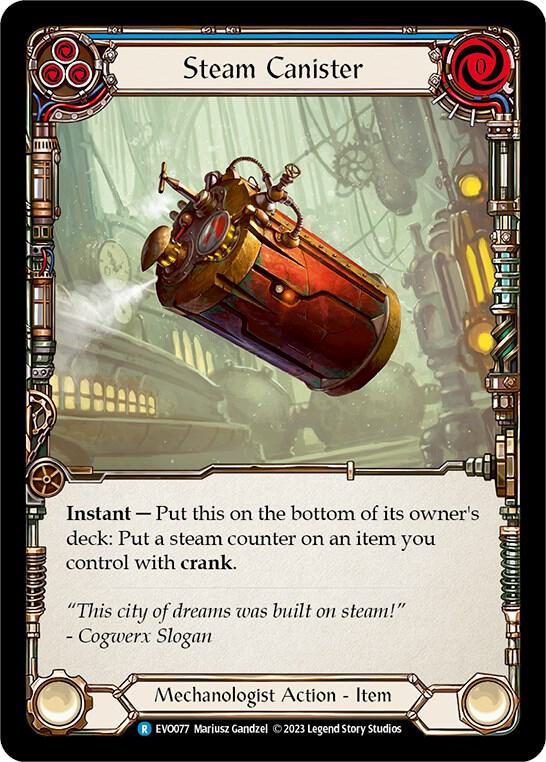 Steam Canister, Bright Lights EVO077