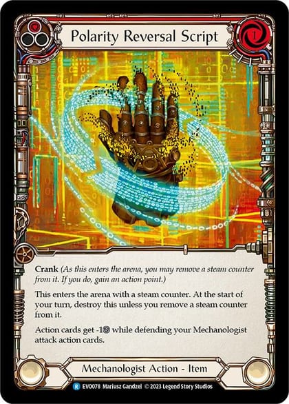Polarity Reversal Script, Bright Lights EVO078