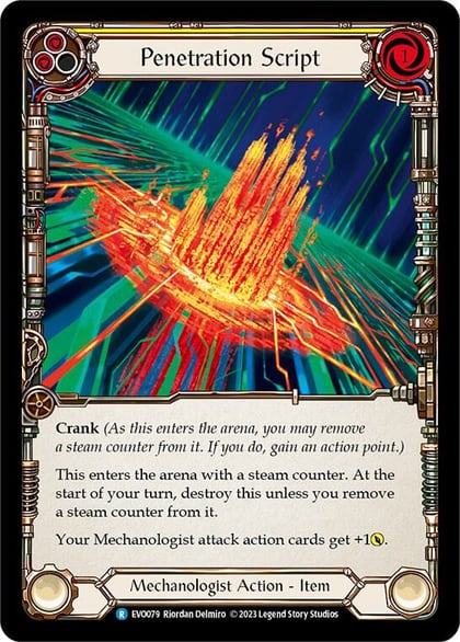 Penetration Script, Bright Lights EVO079