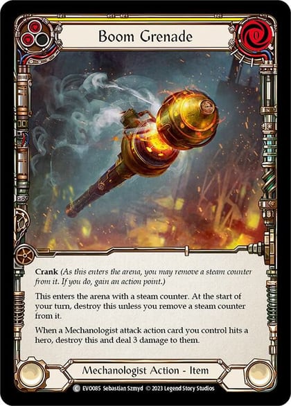 Boom Grenade (Yellow), Bright Lights EVO085