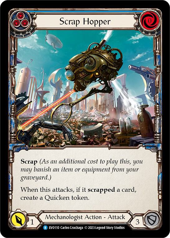Scrap Hopper (Blue), Bright Lights EVO110