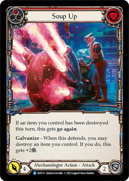 Soup Up (Red), Bright Lights EVO111