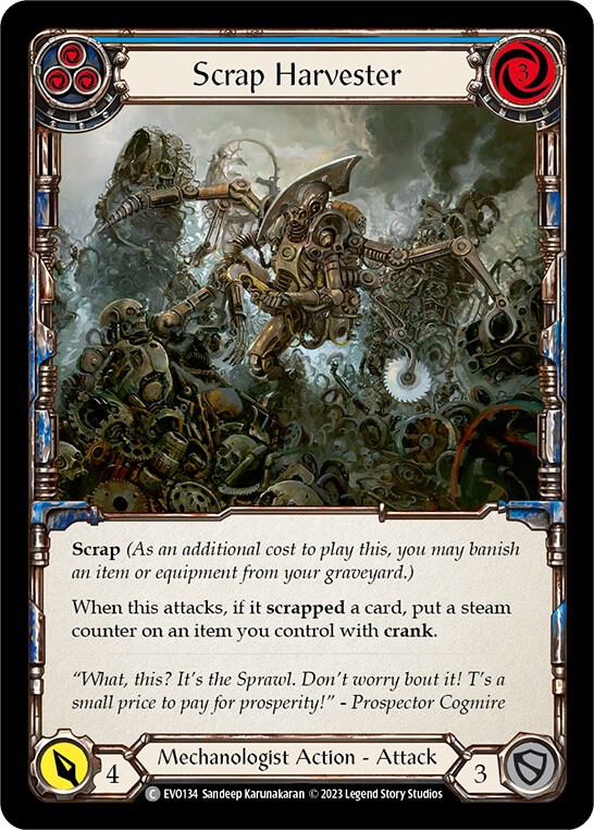 Scrap Harvester (Blue), Bright Lights EVO134