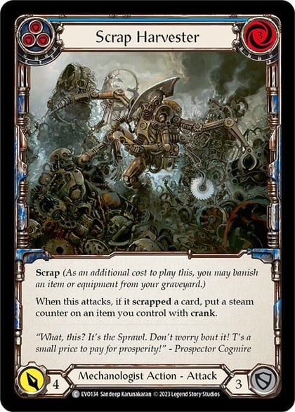 Scrap Harvester (Blue), Bright Lights EVO134