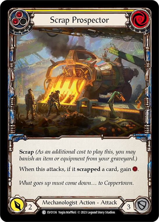 Scrap Prospector (Yellow), Bright Lights EVO136