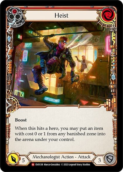Heist, Bright Lights EVO138