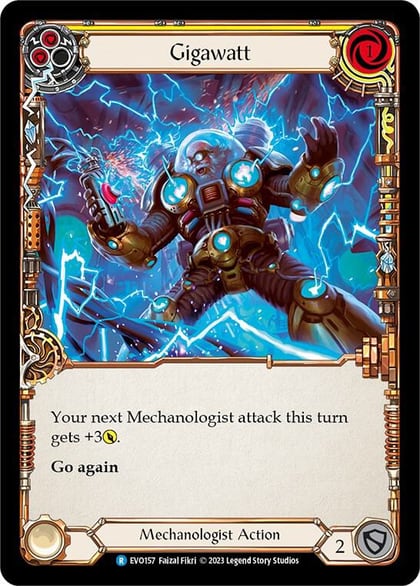Gigawatt (Yellow), Bright Lights EVO157