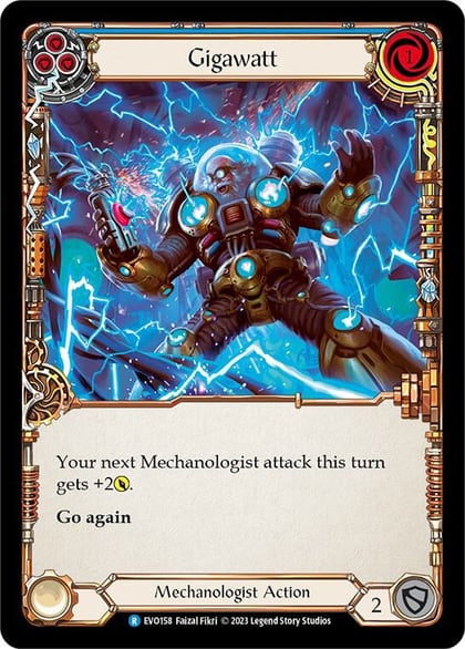Gigawatt (Blue), Bright Lights EVO158