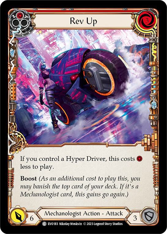 Rev Up (Red), Bright Lights EVO183