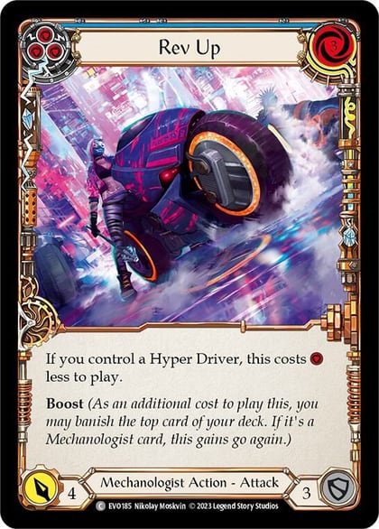 Rev Up (Blue), Bright Lights EVO185