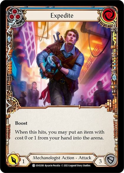 Expedite (Blue), Bright Lights EVO200