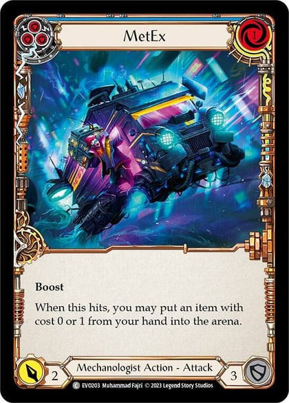 MetEx (Blue), Bright Lights EVO203