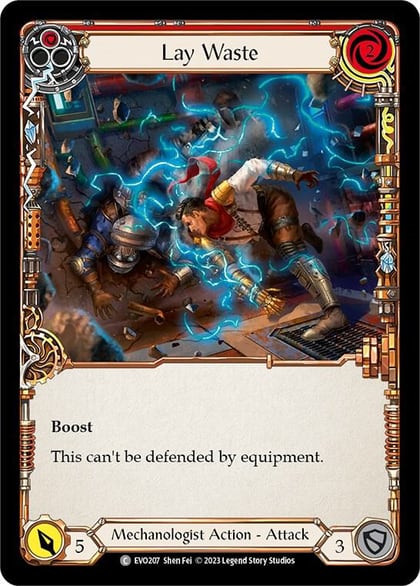 Lay Waste (Red), Bright Lights EVO207